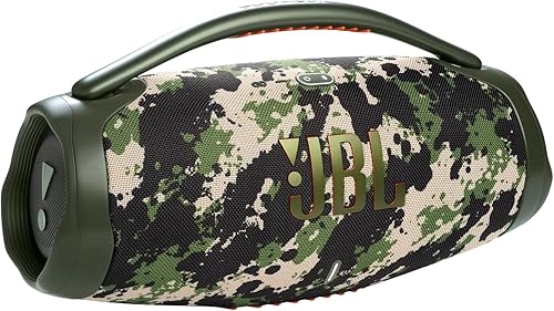 Miniatura 8 de JBL Boombox 3 - Altavoz Bluetooth portátil negro con sonido masivo, graves más profundos, IPX7 impermeable, 24 horas de reproducción, PartyBoost