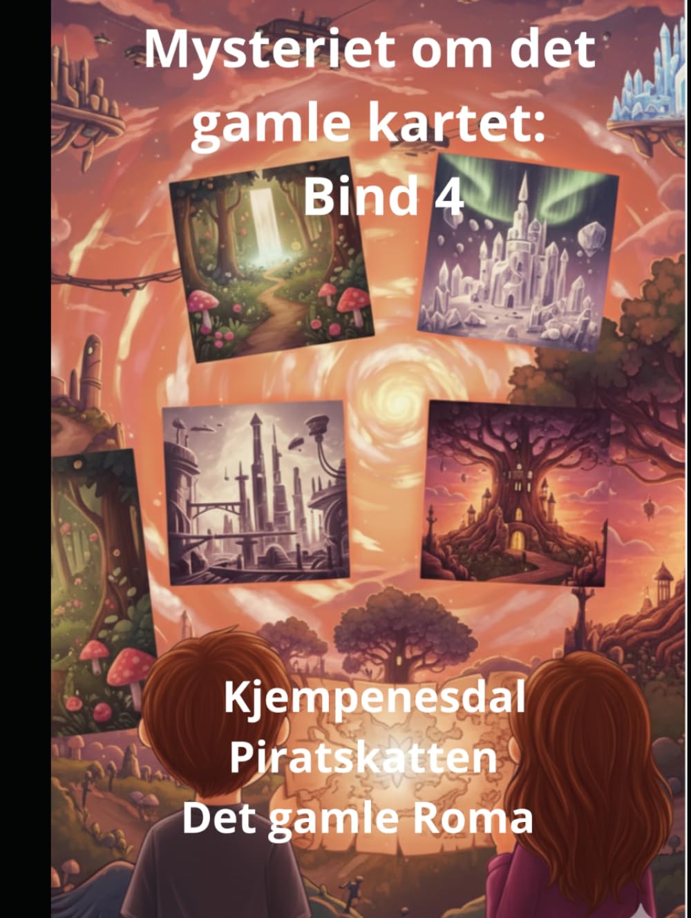 Mysteriet om det gamle kartet: Bind 4 Kjempenesdal Piratskatten Det gamle Roma