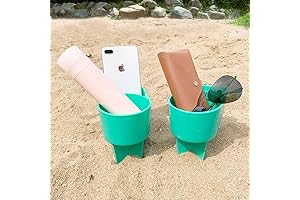 Home Queen Beach Cup Holder: Summertime Coolness
