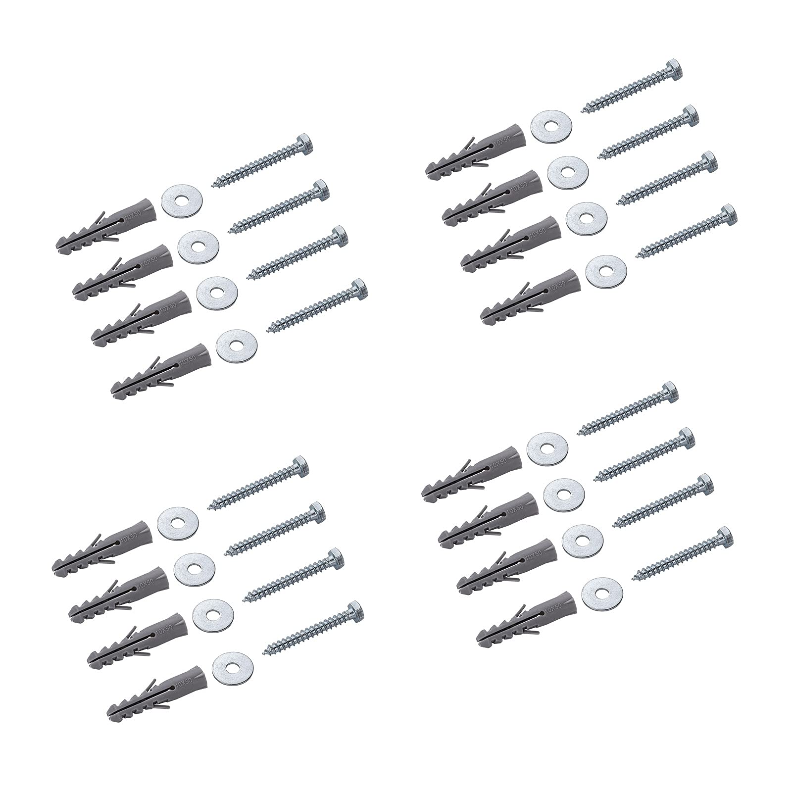 DEMA 4X Autoreifen-Halter – Reifenhalter, Wandhalter, Reifenlagerung – robust, langlebig, platzsparend – für PKW, Auto, Garage, Werkstatt, Reifenaufbewahrung, Heimwerker