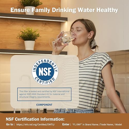 Miniatura 5 de Frizzlife DA29-00020B Reemplazo del filtro de agua para refrigerador Samsung HAF-CINEXP, DA29-00020AB, certificado NSF para la marca original,