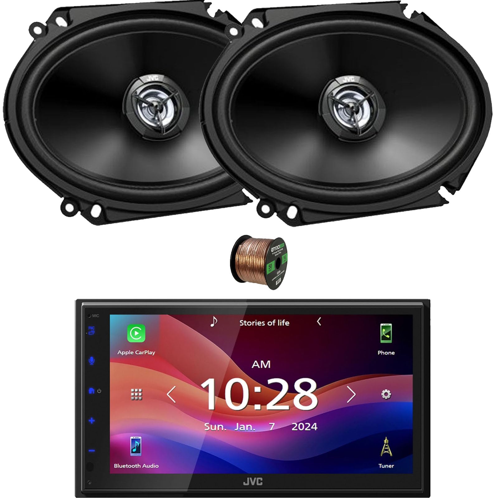 Amazon.com: JVC KW-M590BT Double DIN 6.8