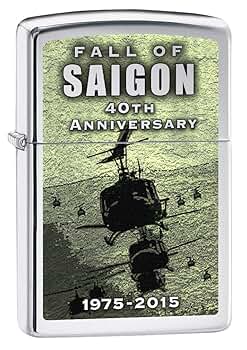ZIPPO VVIETNAM 空中 Zippo Vietnam Helicopter Oil Lighter Carved Seal Silver Very