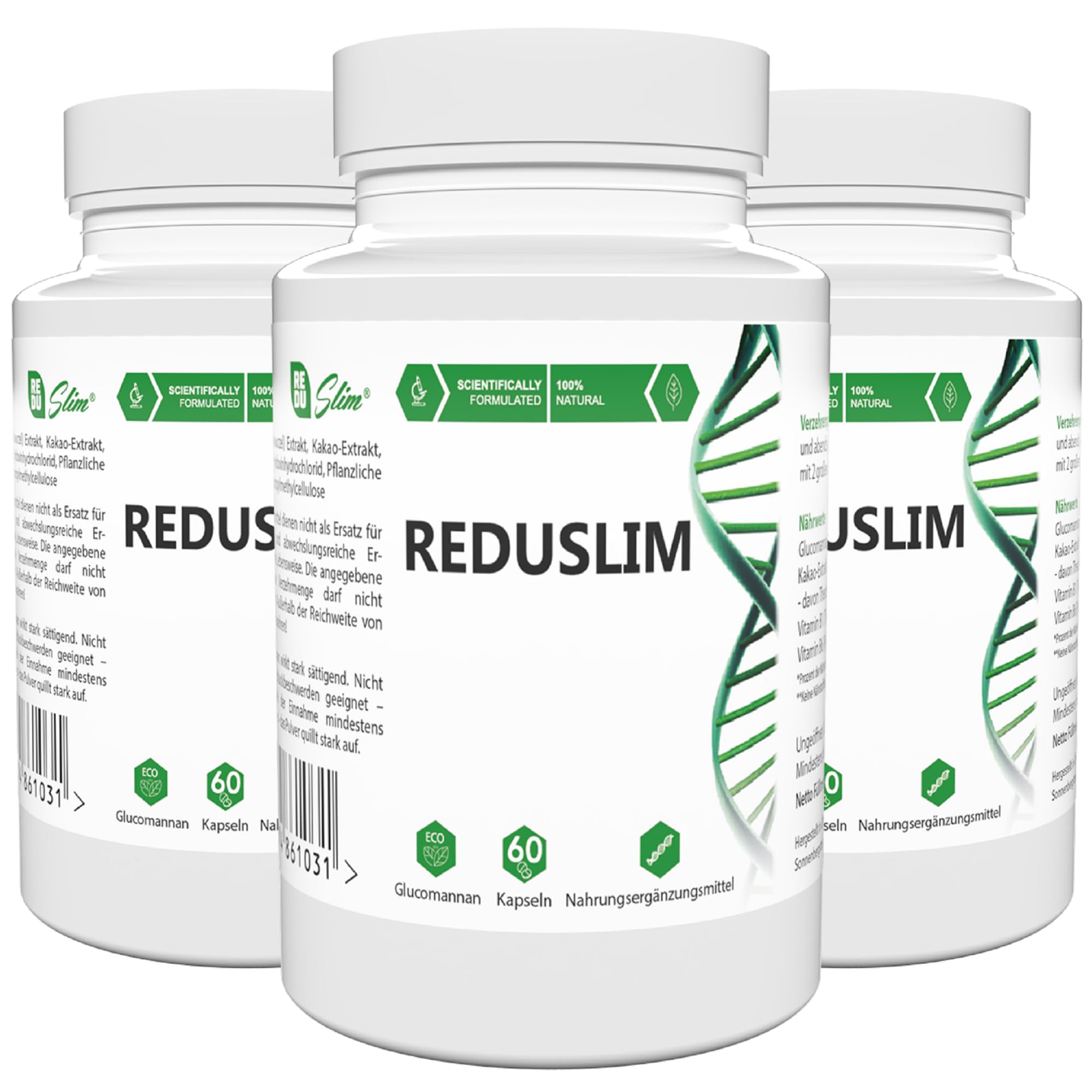 REDUSLIM – 180 Kapseln (3x 60 Kapseln), 3er Pack