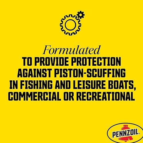 Miniatura 5 de Pennzoil 550045221 Marine XLF Aceite de motor, 1 galón, paquete de 2