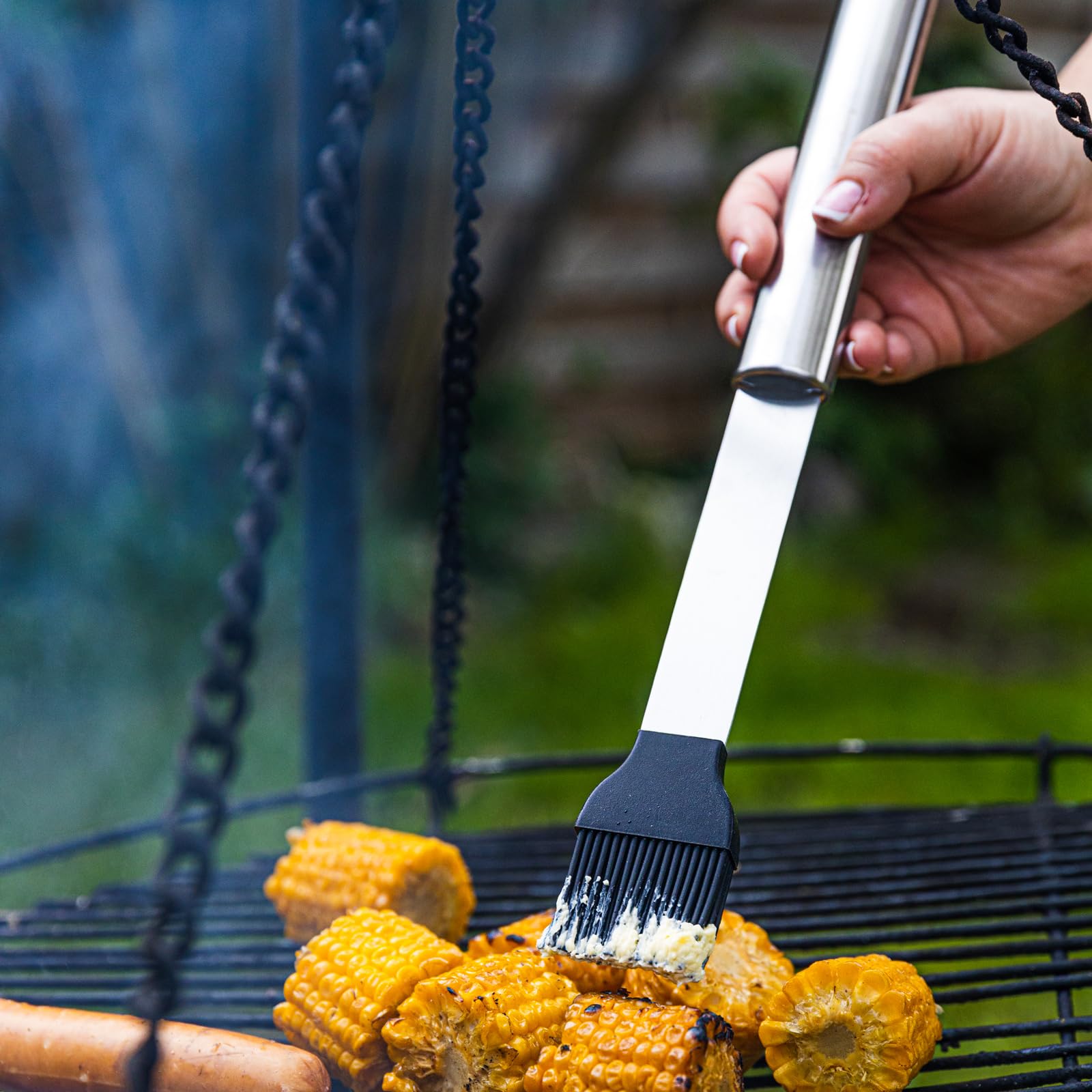 KLAUSBERG KB-7901 - Set di posate per barbecue, 10 pezzi