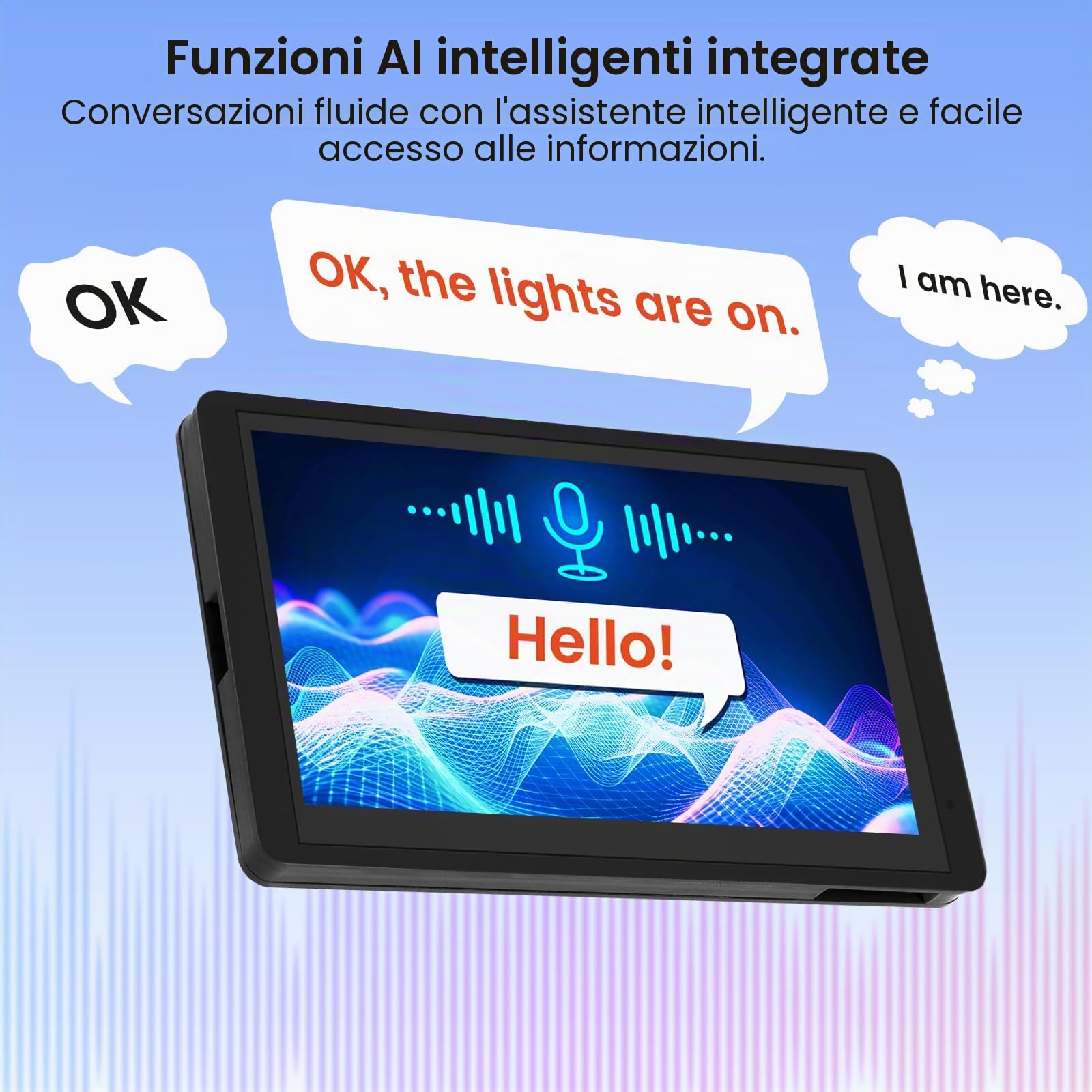 ELECROW ESP32 Display 800 × 480, 5 pollici HMI ESP32 IPS Display Touch Capacitivo, Supporto Interazione vocale AI, Processore Dual-Core LX7 a 32 bit, fino a 240MHz, Compatibile con Arduino, Espressif