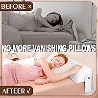 Vista 3 de Almohada de cuña de cama para cabecero, colchón de cama, relleno de huecos, espuma viscoelástica, para cerrar el espacio entre la pared del cabecero