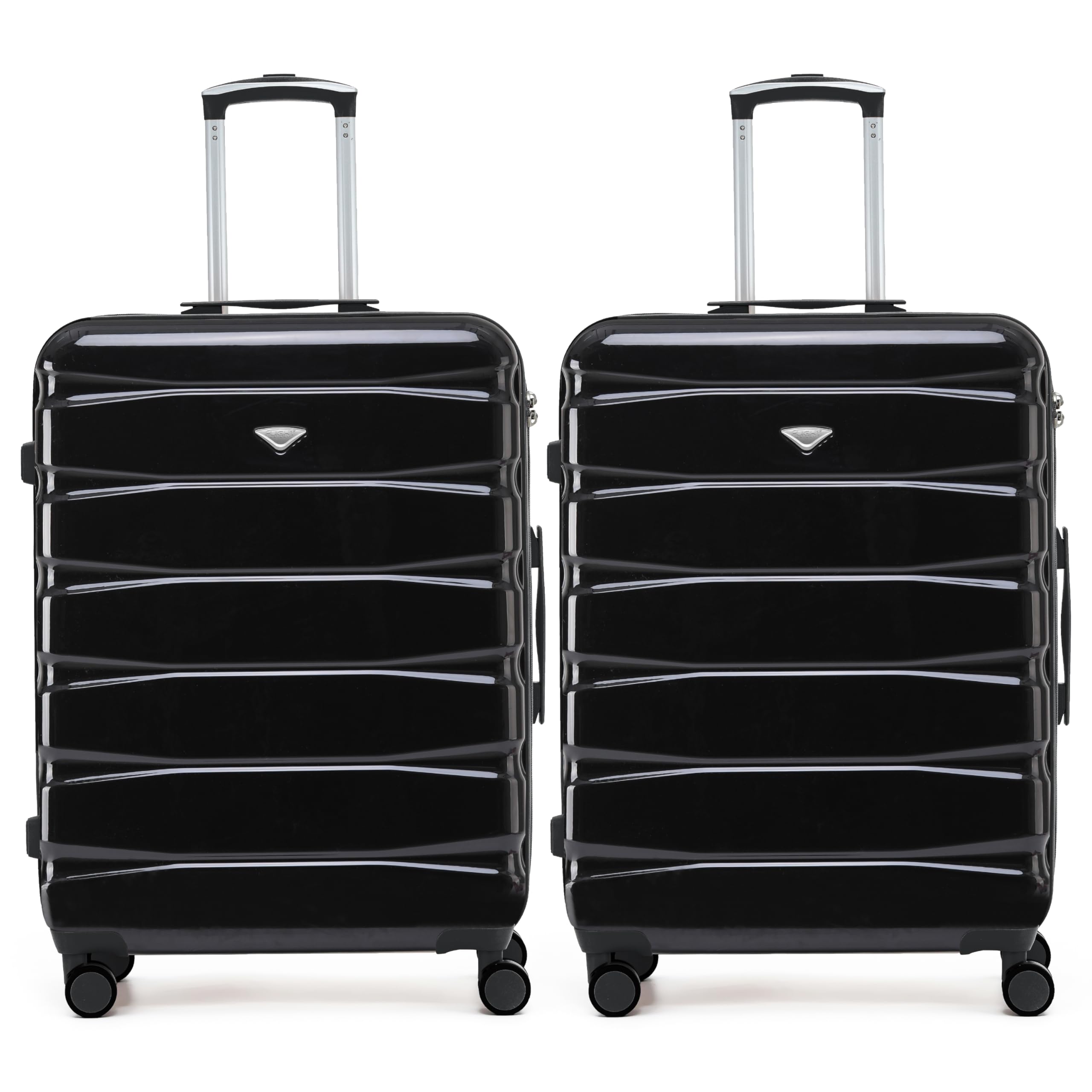 Flight Knight Underseat Cabin Suitcase 45x36x20cm | Free Hand Luggage for EasyJet & Wizz Air | Lightweight ABS Hard Shell with 8 Silent-Glide Spinner Wheels | Max Space Travel Bag — view 131