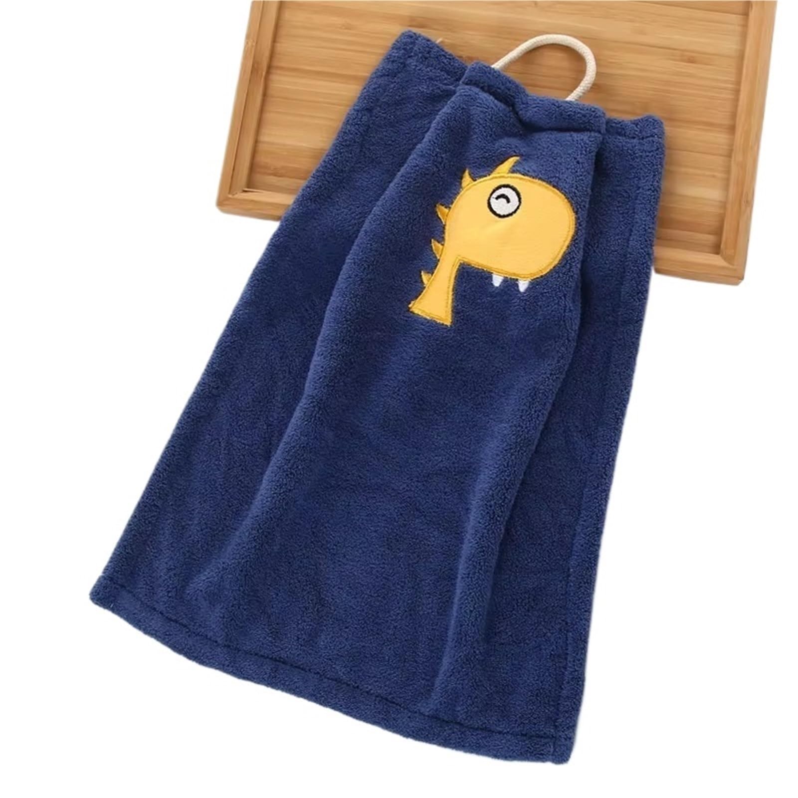 WSQHAO 5Pcs Animal Embroidered Hand Towel Absorbing Design For Kitchen & Bathroom for Hand(Color1)