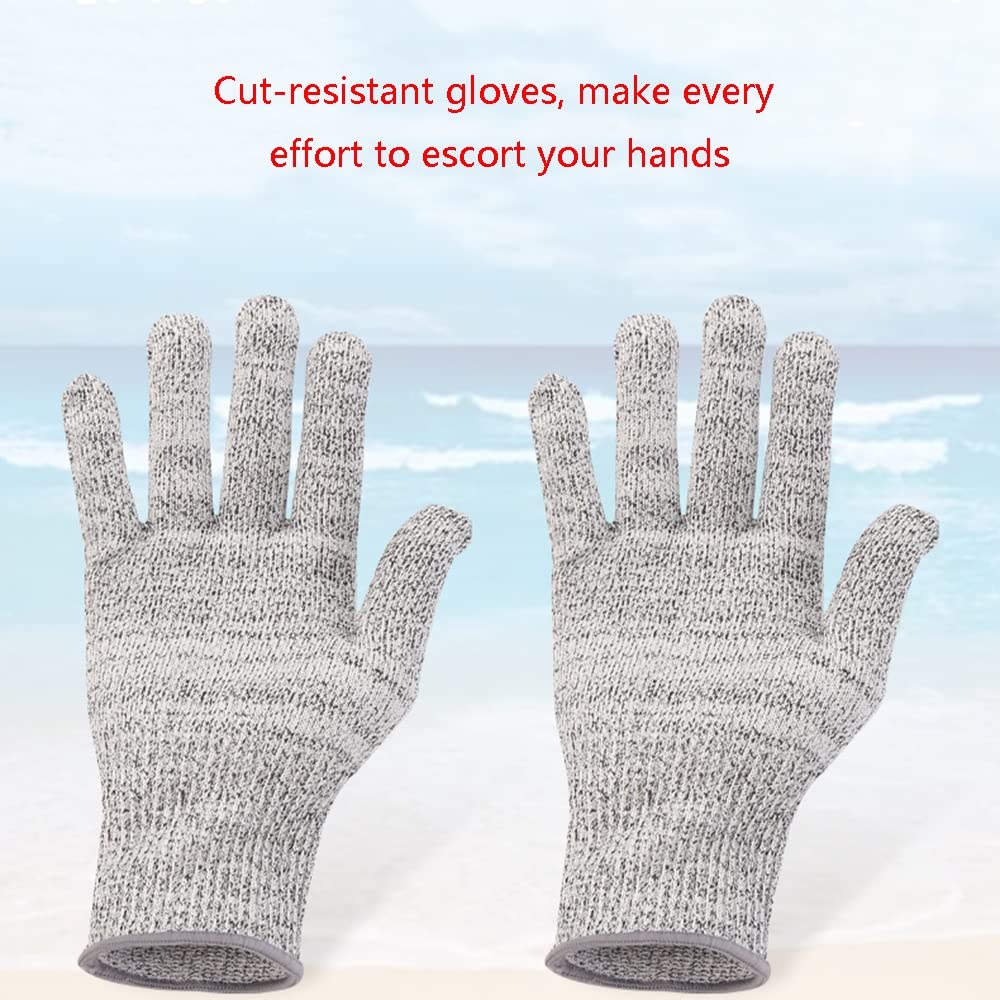 Axdwfd Guantes De Cocina, Guantes Resistentes Al Corte, Guantes De Seguridad, Protección De Nivel 5, Grado Alimenticio, Utilizado For La Protección De Las Manos Y El Trabajo De Jardín (Size : S)