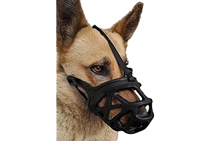 Mayerzon Dog Muzzle for Aggressive Dogs: Preventing Biting and Chewing