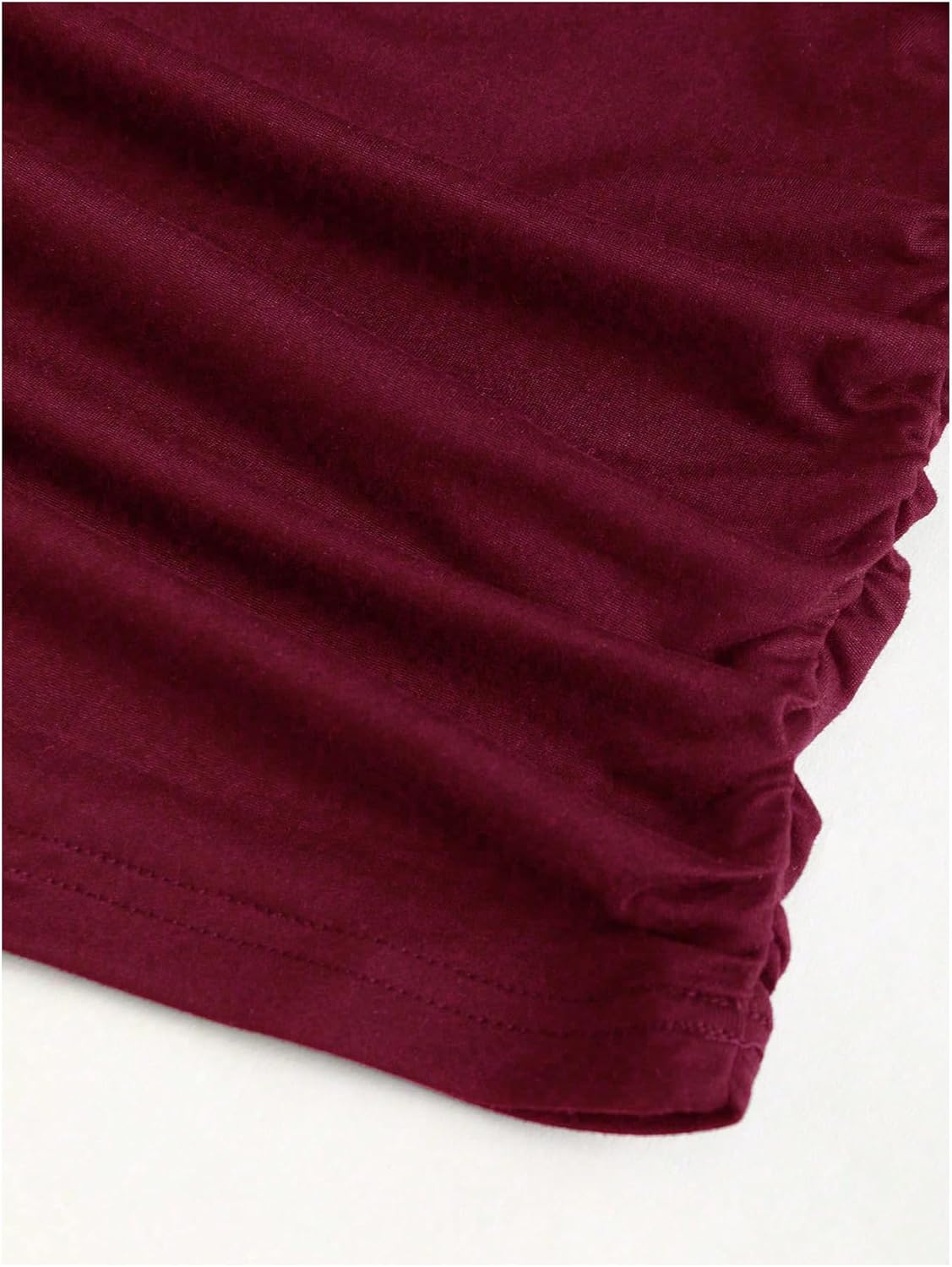 SOLY HUX Women's Halter Mini Dress Ruched Draped Cowl Neck Sleeveless Backless Bodycon Party Dresses - Image 4