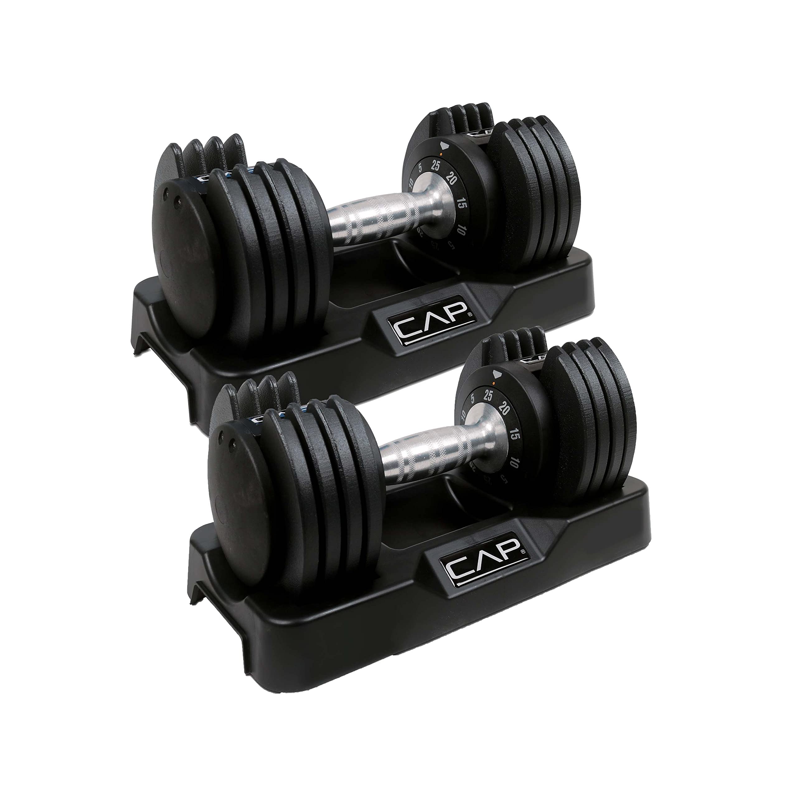 Buy CAP BarbellADJUSTABELL Adjustable Dumbbell with Contoured Full