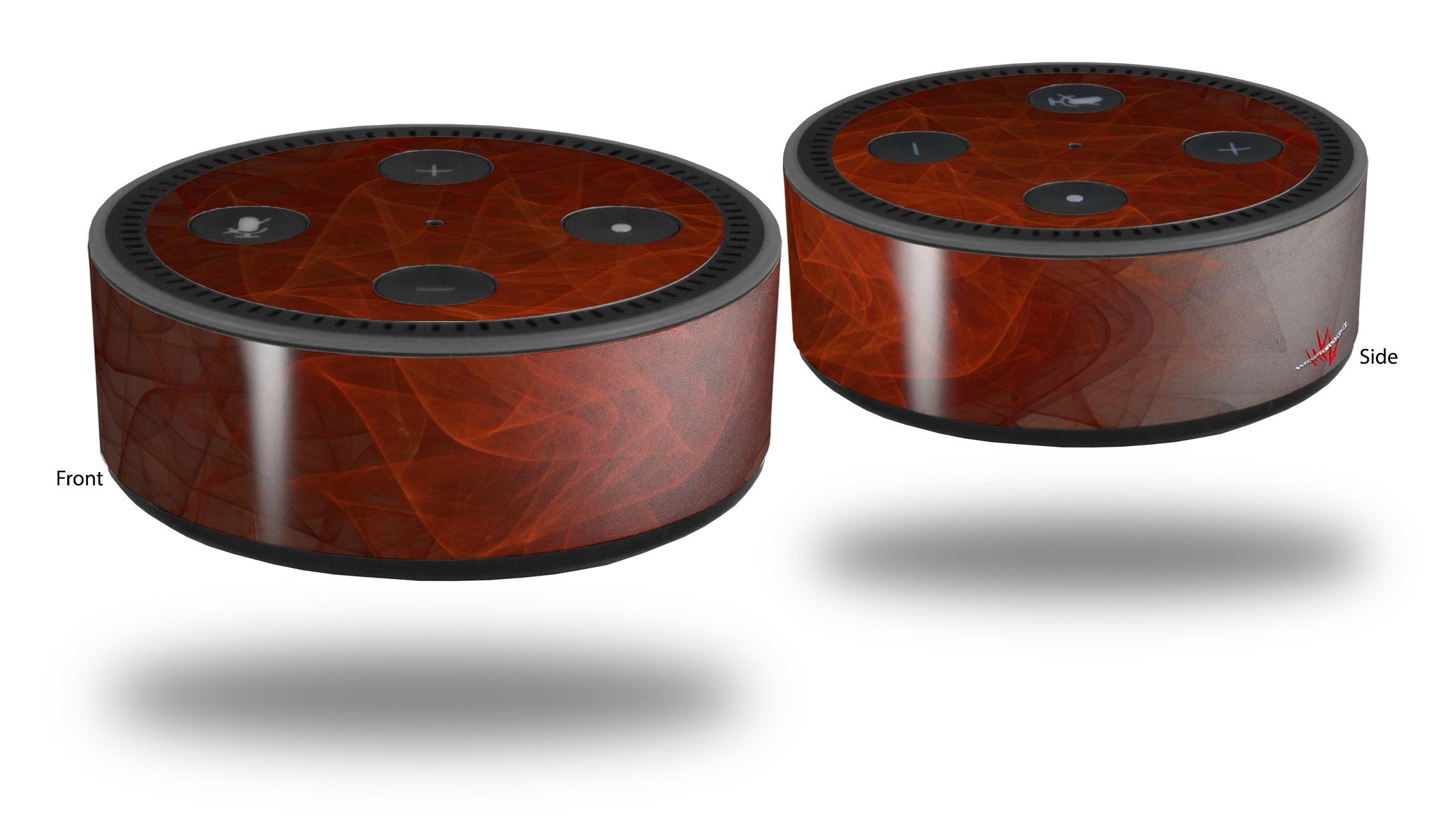Skin Wrap Decal Set 2 Pack for Amazon Echo Dot 2 - Trivial Waves (2nd Generation ONLY - Echo NOT Included)