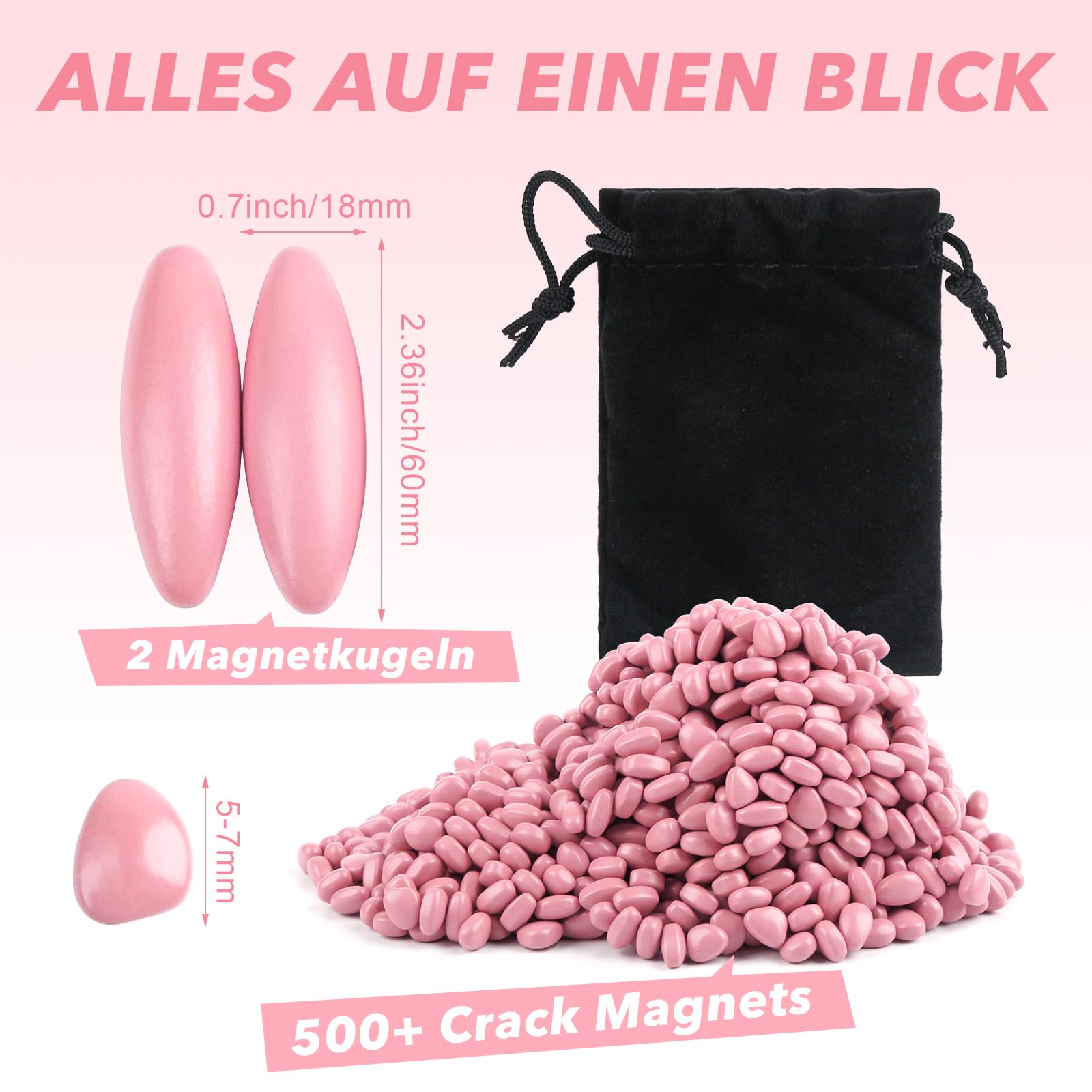 Wukong Magnetic Stones Cherry Blossom Pink - Image 2