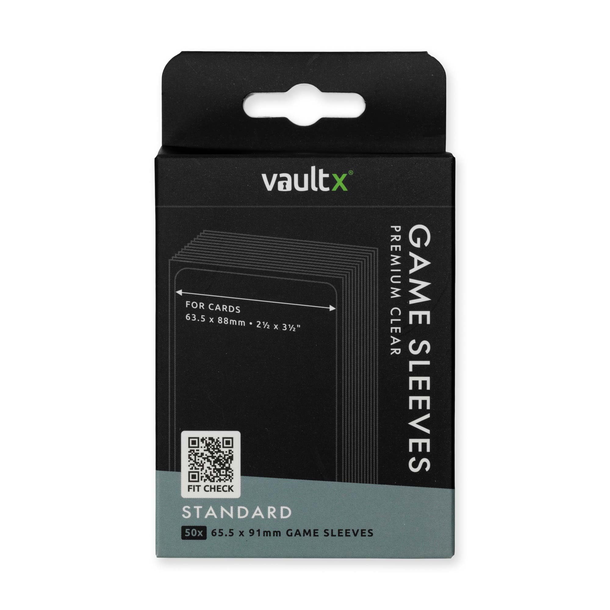 Amazon.com: Vault X Standard Board Game Sleeves 65.5 x 91mm (50 Pack) for  Standard-Sized Cards and Trading Cards, Clear Premium Quality : Toys & Games