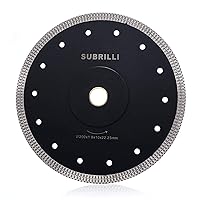 Vista 7 de Hoja de sierra de diamante de 3 pulgadas para corte de cerámica de mármol de granito de azulejos de porcelana (cenador 5/8)