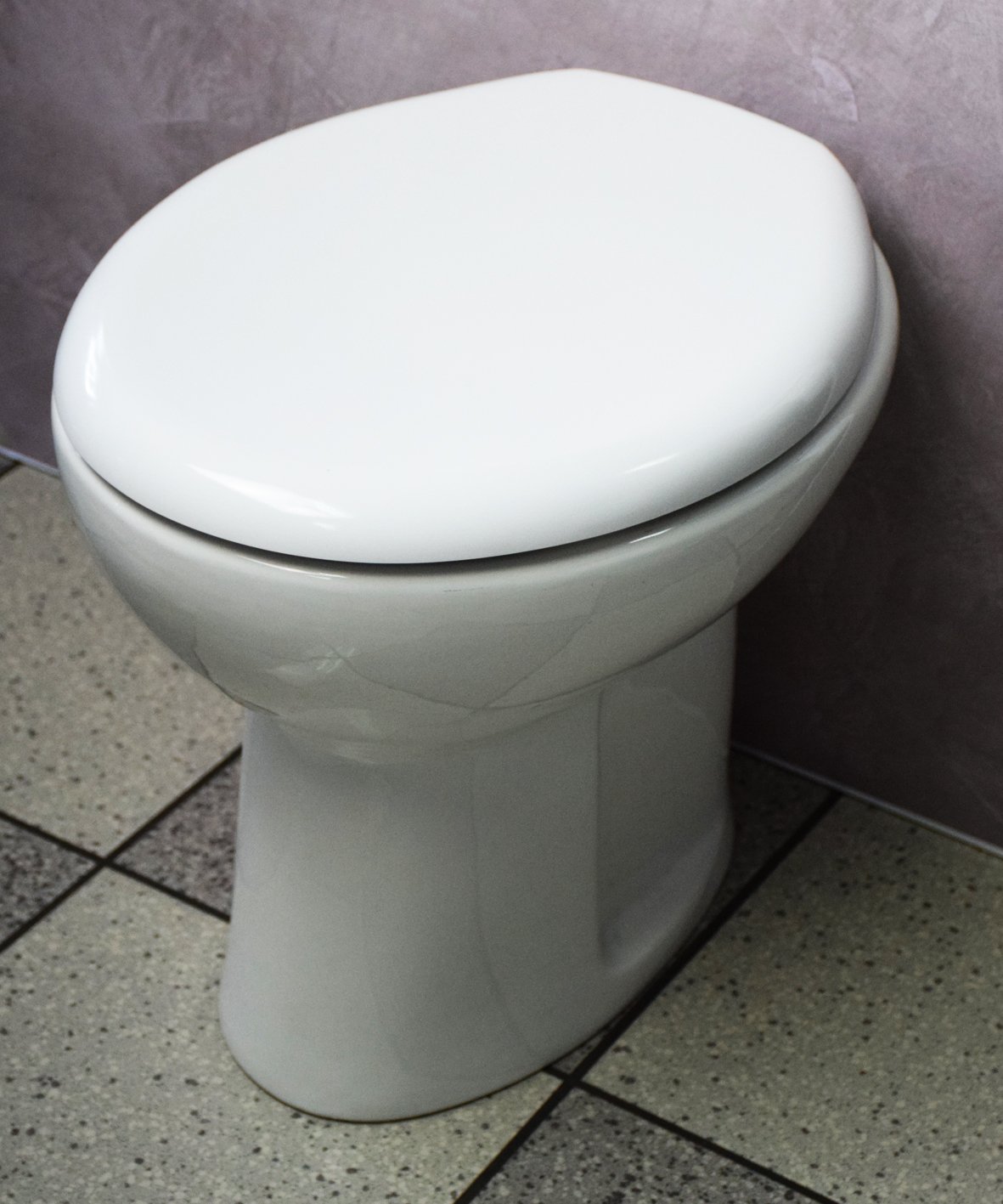 Saniplast Tango Sedile WC, Resina Termoindurente, Bianco, 45x35.1x5.2 cm