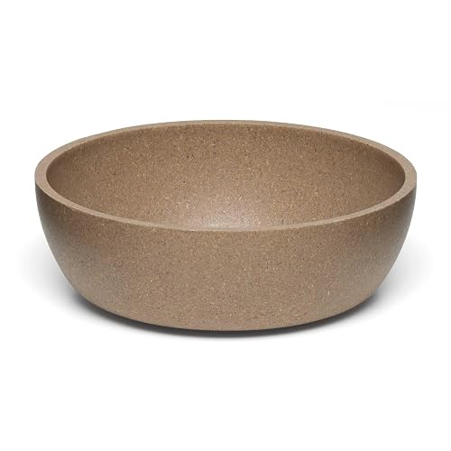 Loving Pets - Dolce Bamboo - Cuenco de Agua para Comida para Perros (pequeño, café-marrón)