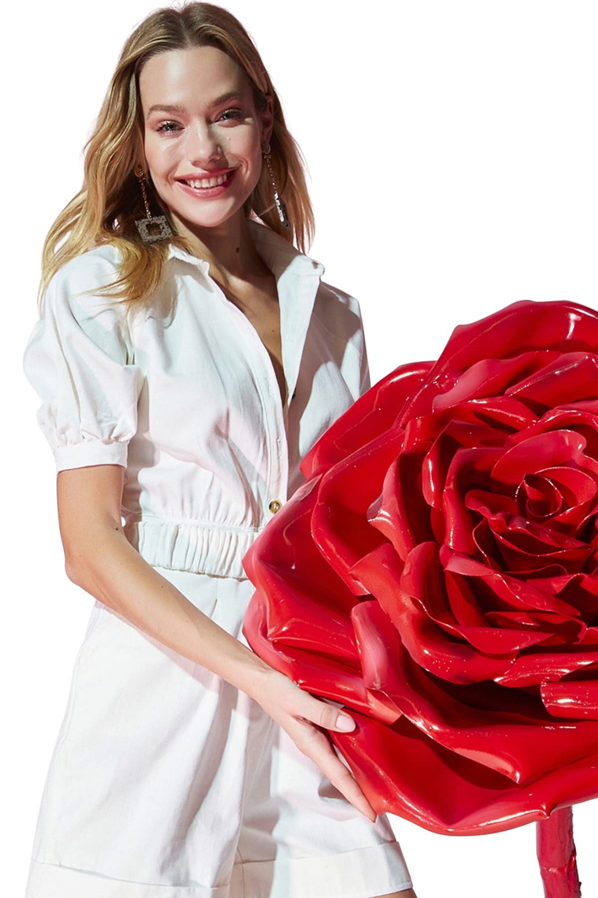 Trendyol TWOSS21TU0238 Ecru
