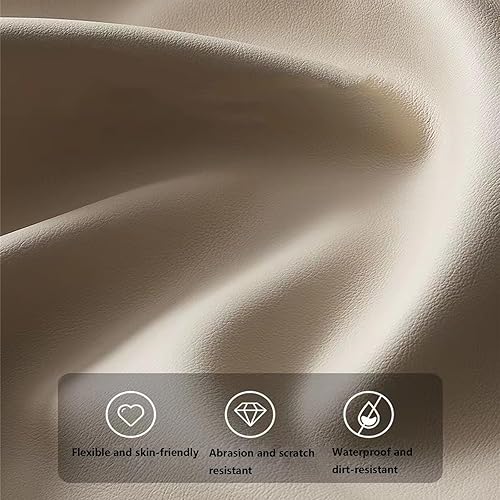 Vista 4 de Sillas de comedor sillas de comedor, cocina moderna y habitación, acento tapizado en piel sintética cojín asiento y patas de metal resistentes