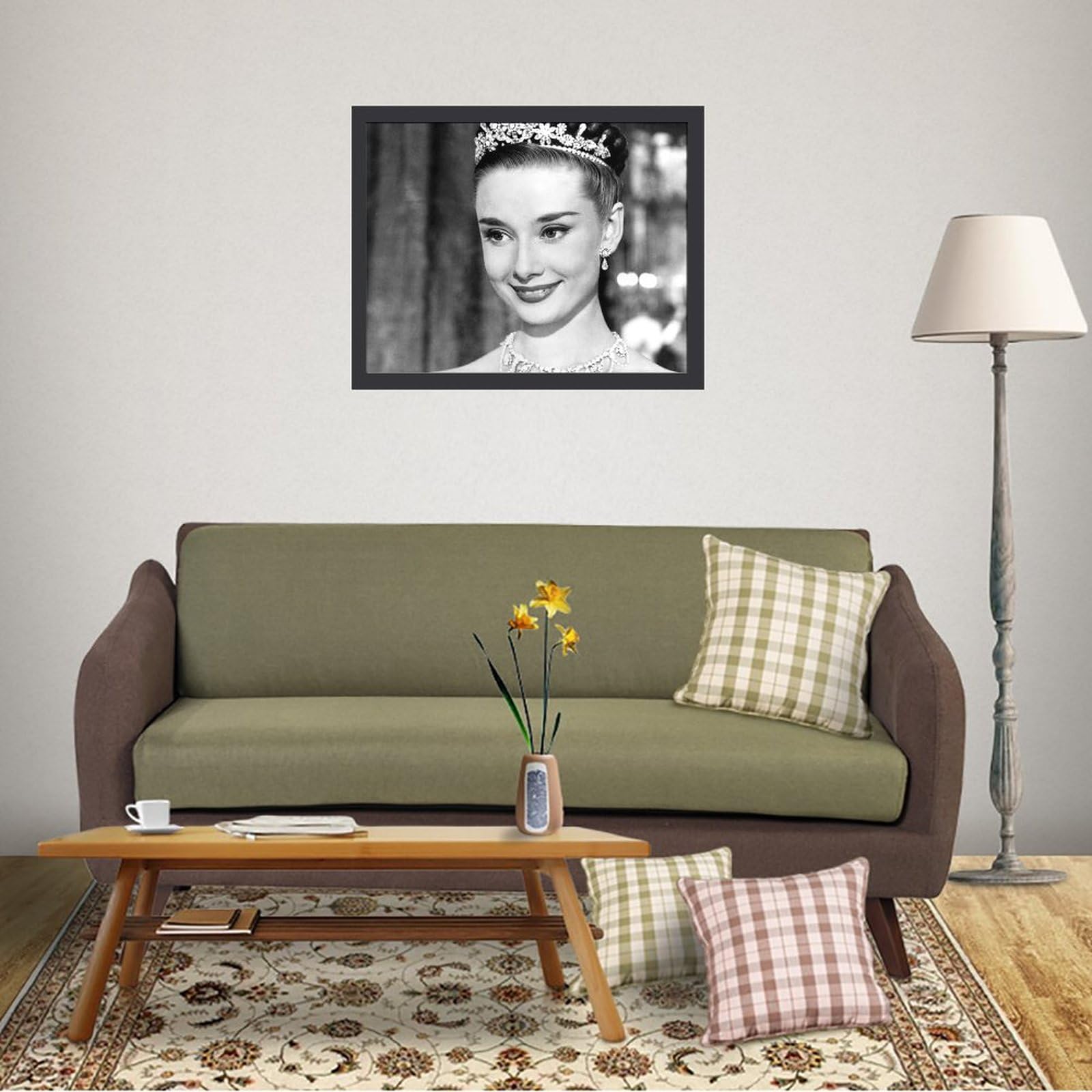 Amazon.co.jp: 額縁 オードリー・ヘップバーン Audrey Hepburn フォト 