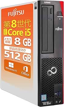 ESPRIMO D588 TX 第8世代i5 新品SSD Win11 ESPRIMO D588 TX 第8世代