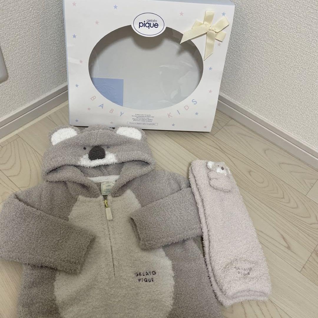 Amazon.co.jp: ジェラピケ ロンパース コアラ レッグウォーマー ベビー 