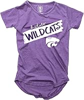 Vista 50 de Wes and Willy NCAA - Camiseta Burnout para niñas S/S