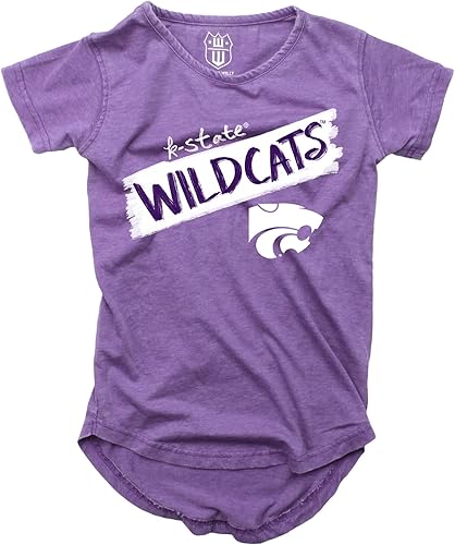 Miniatura 50 de Wes and Willy NCAA - Camiseta Burnout para niñas S/S