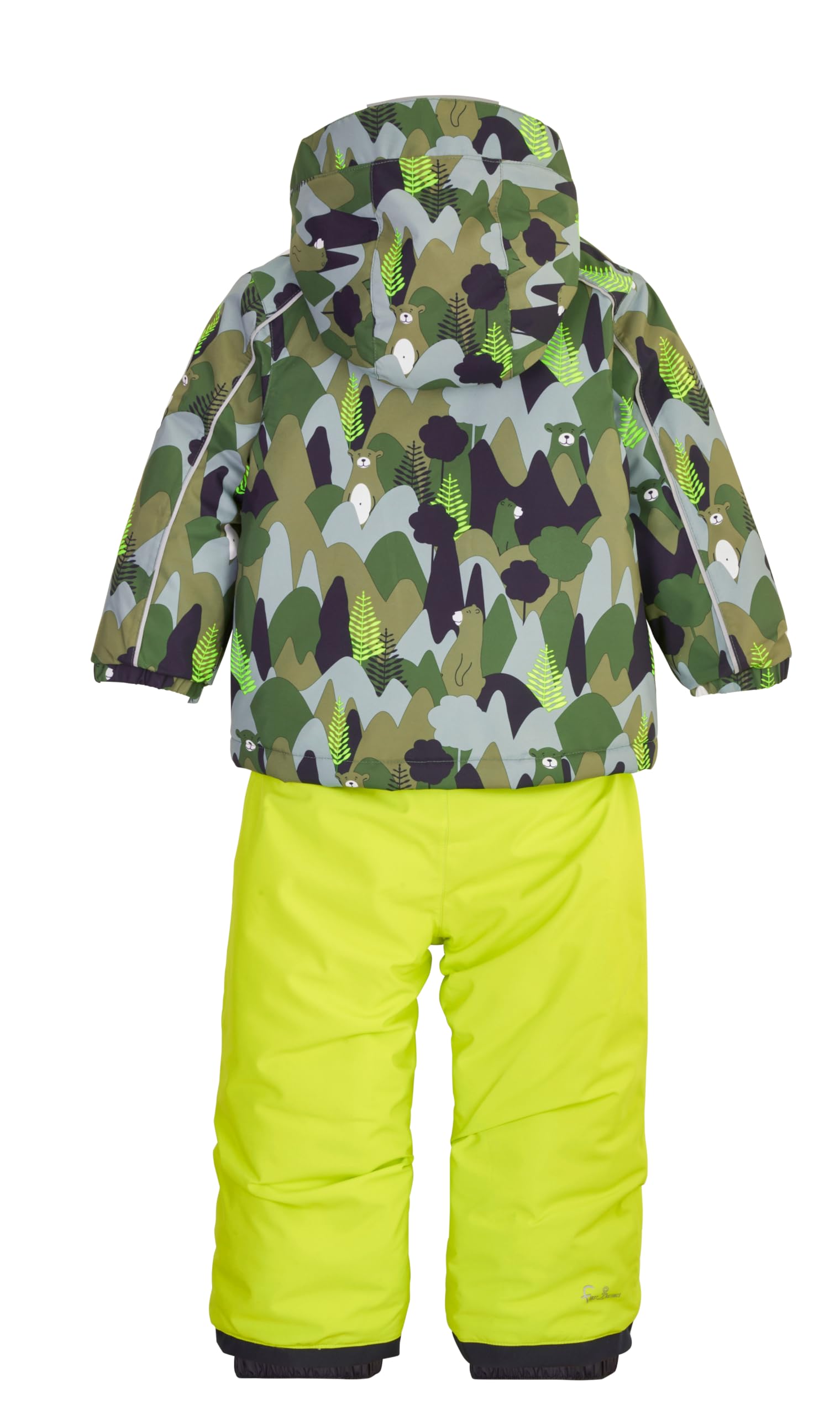 first instinct by killtec Mono de esquí 3 en 1 con pantalón con Cremallera y Capucha Unisex bebé