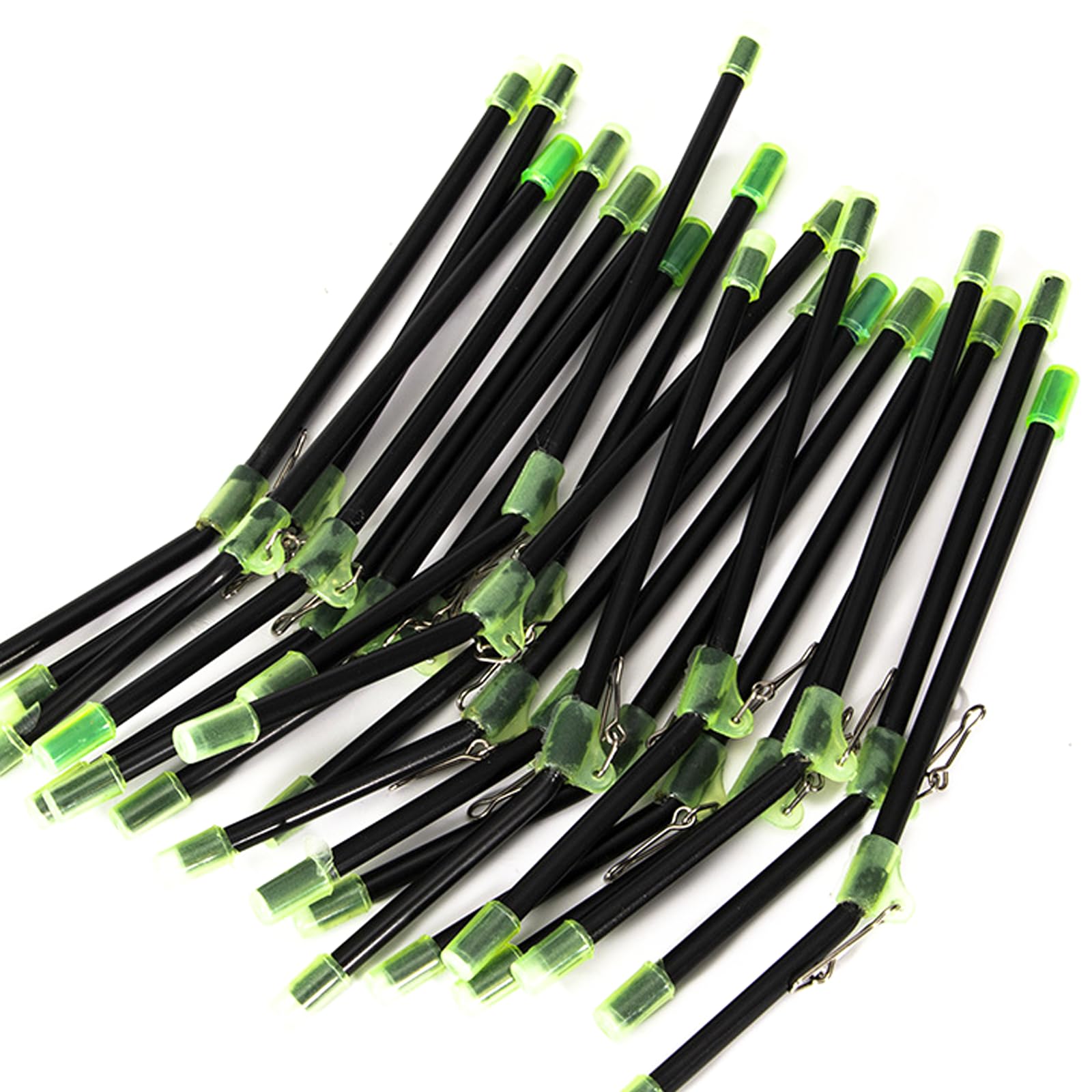 CONNECTION 30 Pezzi Anti-Groviglio Bracci Balance Connector Attrezzatura da Pesca Anti da Pesca Bracci Accessori per Connettori da Pesca per Pesca All'Aperto (Nero)