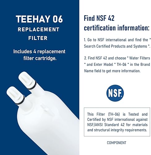 Miniatura 2 de CUBESTONE 9083 Kenmore - Filtro de agua de repuesto, TH-06 compatible con Kenmore 9030, 9083, 46-9083, 46-9030, 9020, 9020B (2 paquetes)1