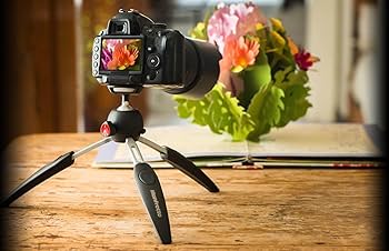 Amazon.com : Manfrotto PIXI EVO 2-Section Mini Tripod, Black