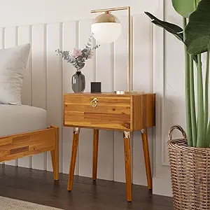 Bme Alden Solid Wood Nightstand