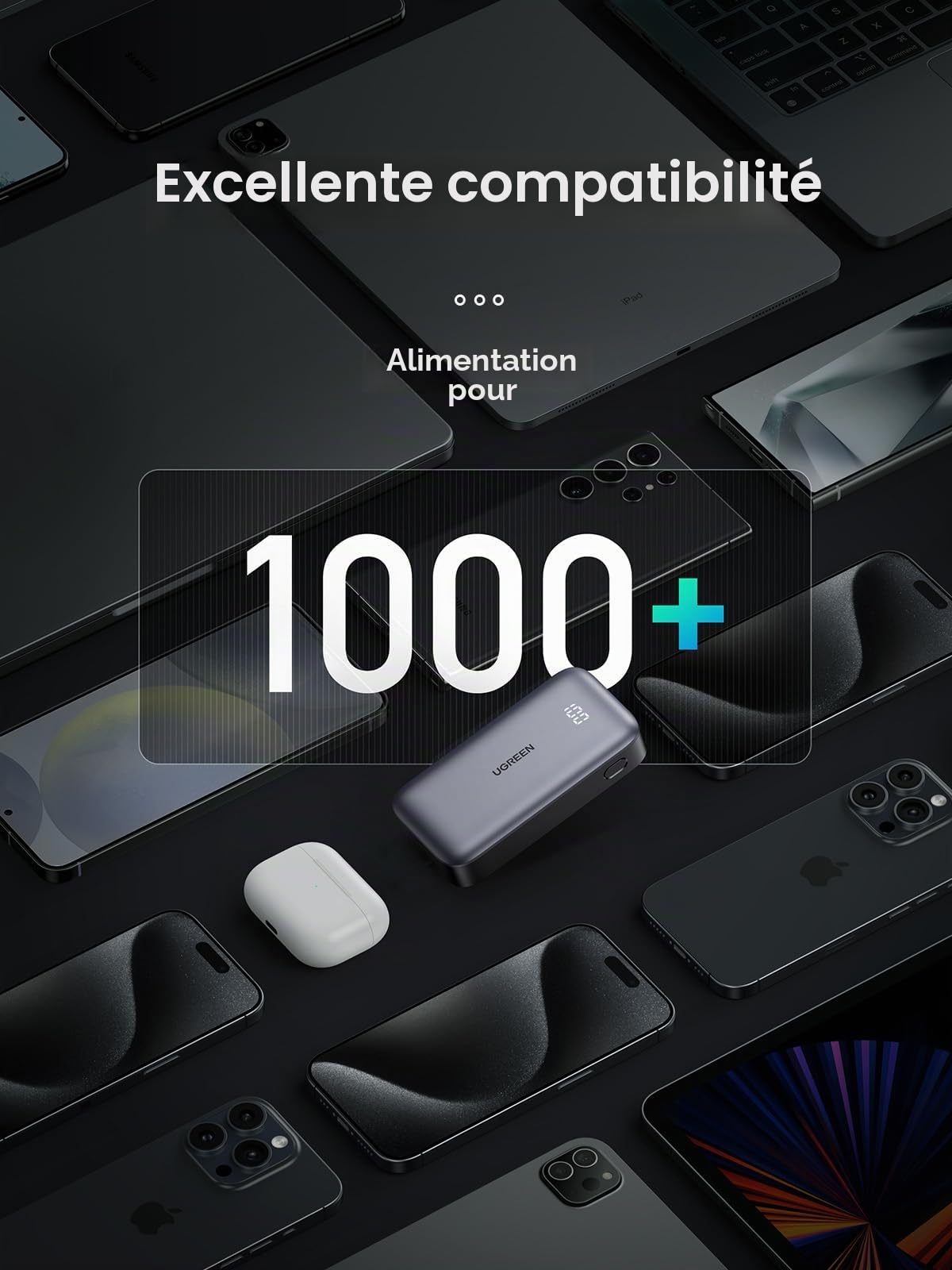 UGREEN 10000mAh Mini Powerbank Quick Charging 30W