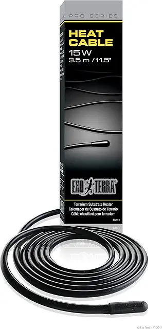 Câble Chauffant Exoterra 15W pour Terrarium Reptiles Amphibiens