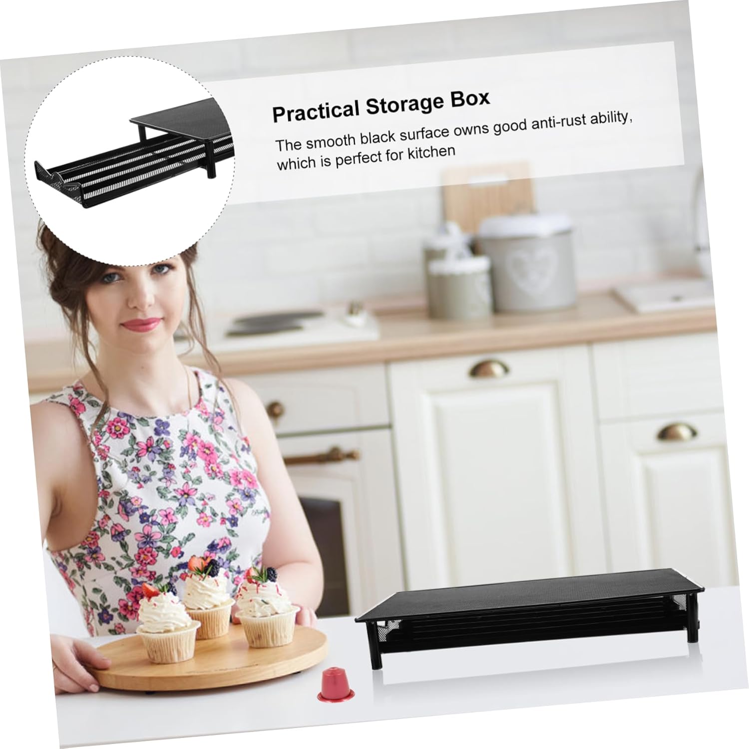 Type Coffee Capsule Storage Holder Organizer for Coffee Capsules Practical Storage Rack for Home Office Kitchen and Salon