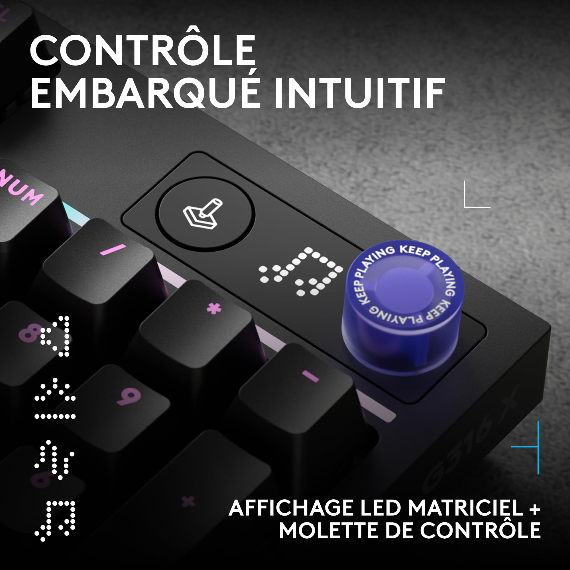 Logitech G G316 X 98, Clavier Gaming
