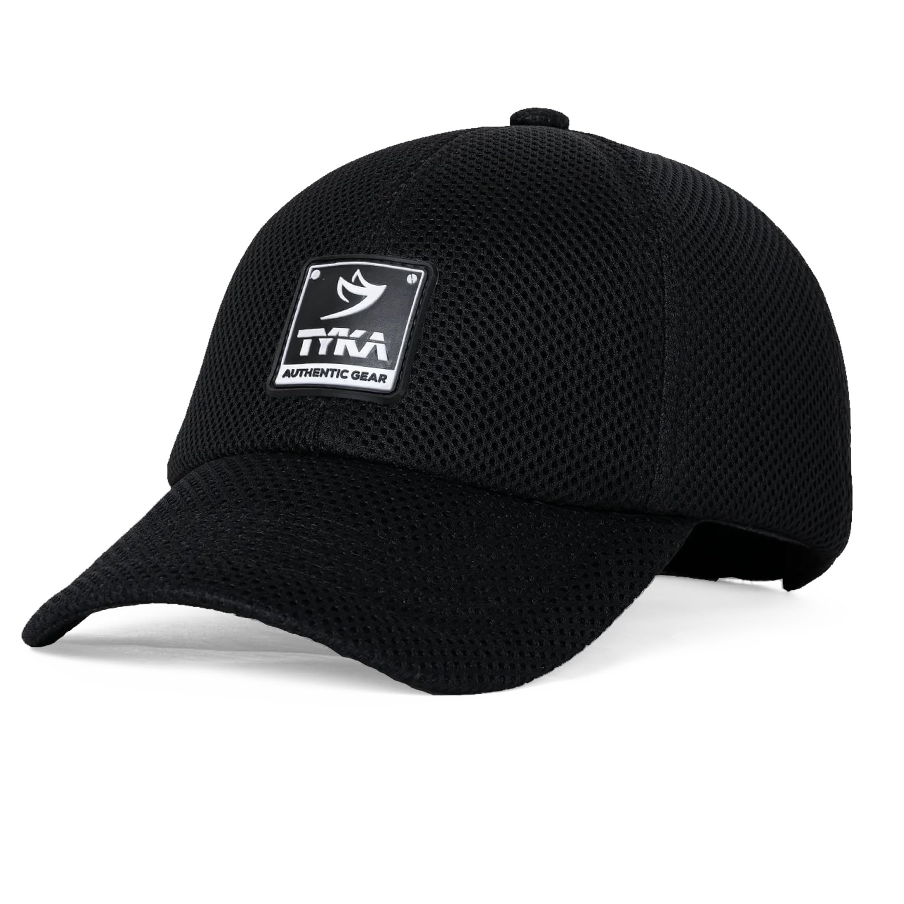 TYKA TUKCKER Mesh Sports Cap for Men & Women | Breathable Heavy Mesh Trucker Cap | Durable Six-Panel Design | Adjustable Fit for Sports, Travel & Casual Wear Black-picture-31