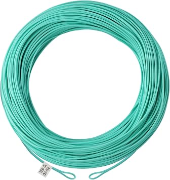 Maxcatch Fly Line with Two Welded Loops, Weight Forward Floating, 100FT, Multiple Colors, WF1F-WF9F, for Freshwater Fly Fishing