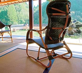 Amazon｜サンフラワーラタン ラタンロッキングチェア C100CB