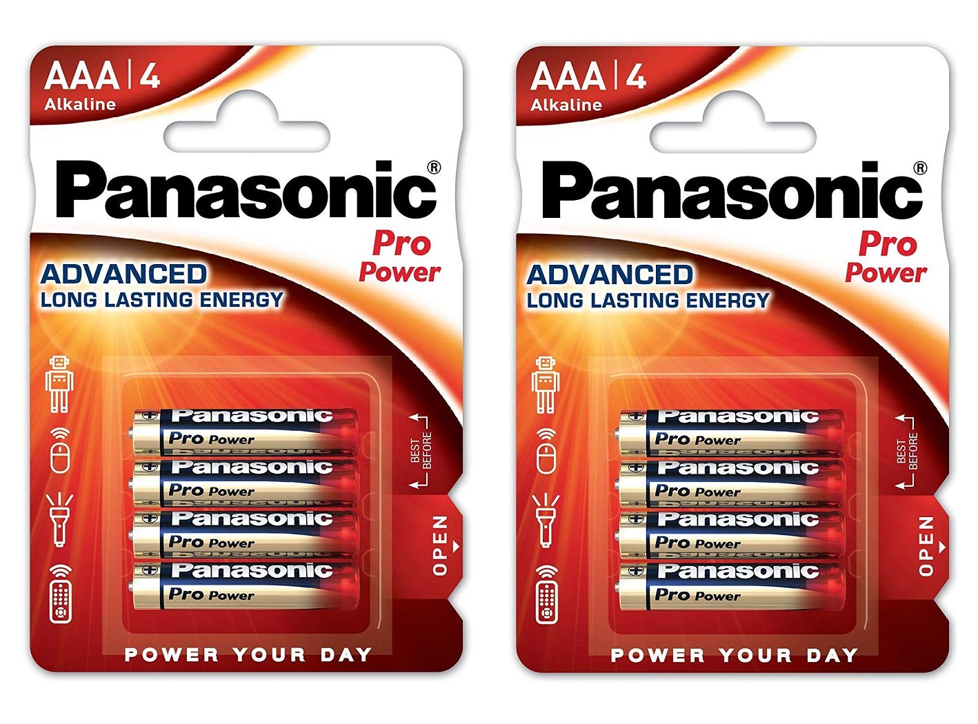 Panasonic Pro Power AAA Micro Batterien (8er Pack)