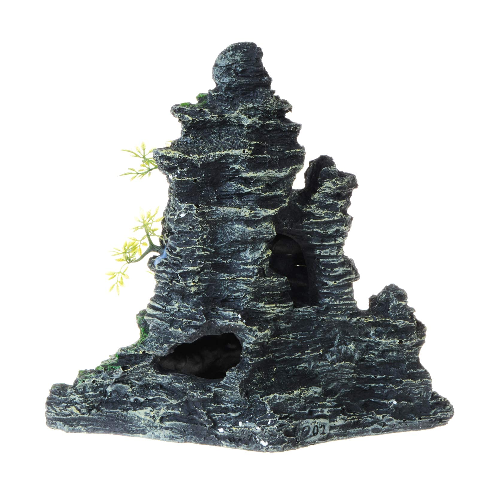 Décorations pour aquarium - Grandes pierres - Décoration thématique pour aquarium (27 x 12 x 26 cm)