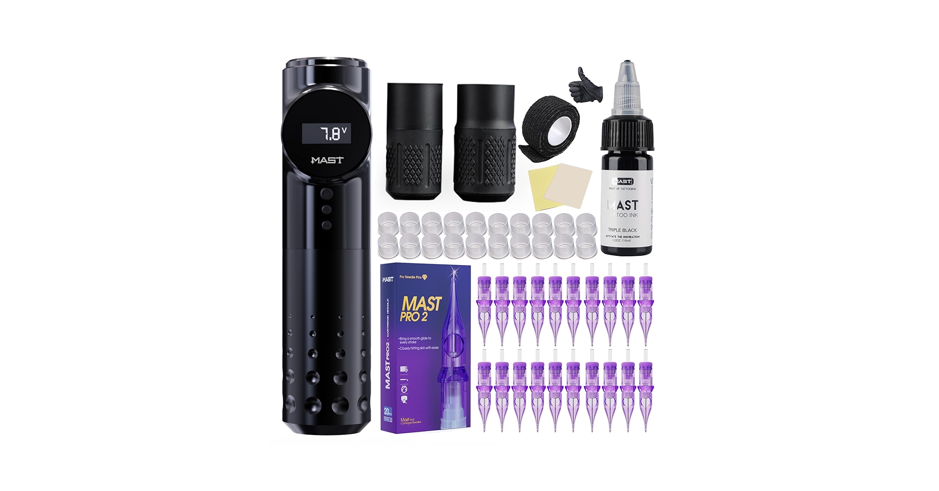 Amazon.com: Mast Archer Tattoo Kit Wireless Rotary Tattoo