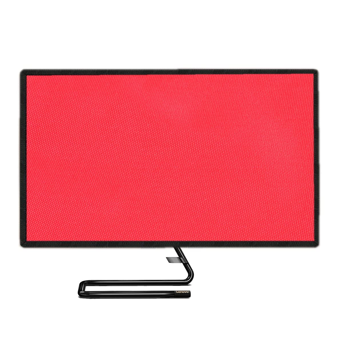 Monitor Dust Cover Water Resistant Nylon Fabric Anti-Static Dustproof LCD/LED/HD Panel Case Computer Screen Protective Sleeve Compatible with ASUS All in ONE Desktop 21.5 inches (Red)-image-24