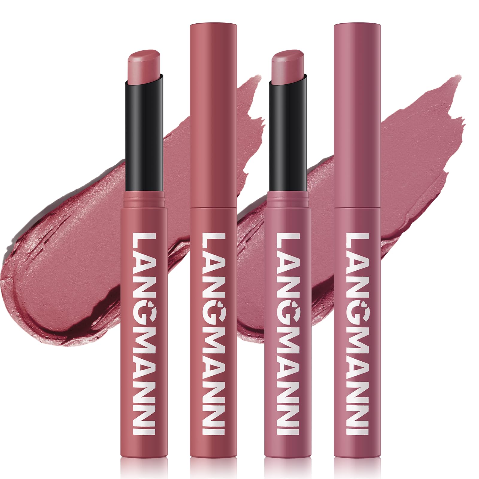 12-Color Velvet Matte Lipstick Set - Long-Lasting Shades -22