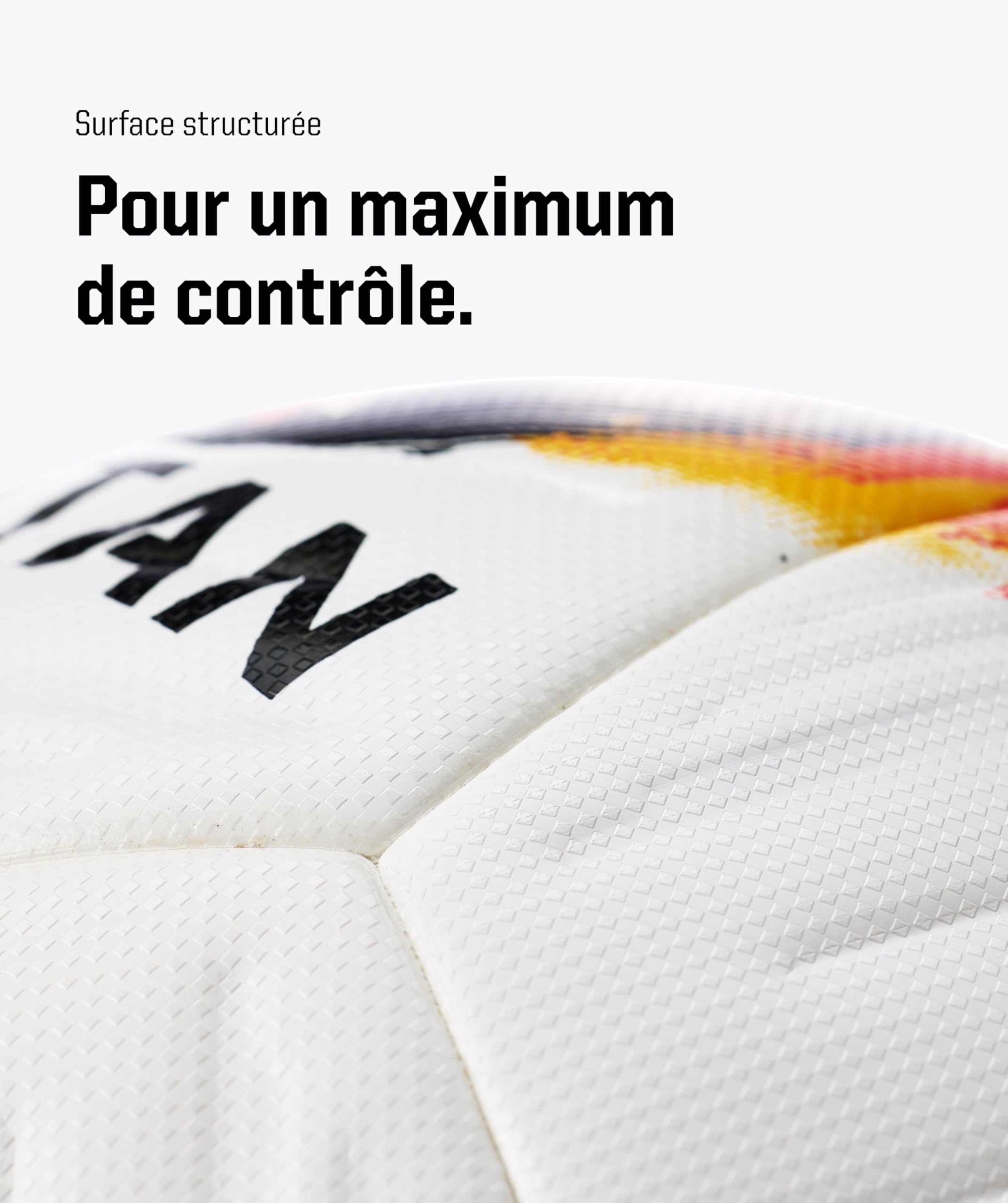 T1TAN Ballon de Football Taille 5 pour Clubs – Ballon de Match + Ballon d'entraînement Homme & Femme Taille 5 – Thermocollé – sans Couture