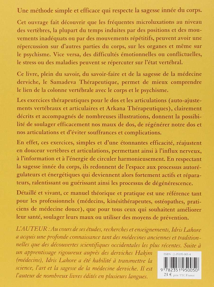 Dos régénéré - Pratique thérapeutique - Dos & Articulations